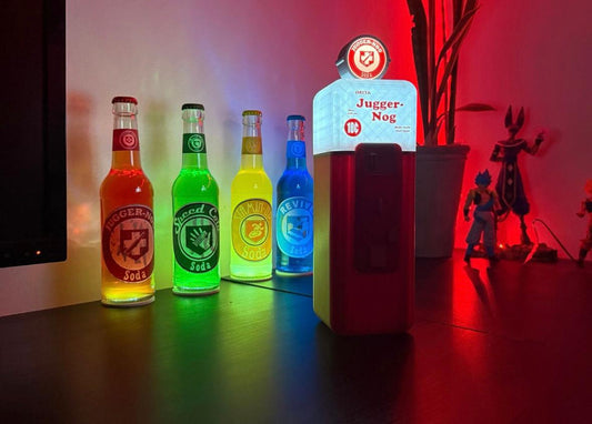 Perk-Maschine X Perk-Flaschen